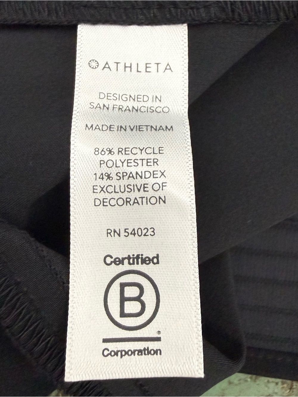 Athleta Tribeca Bermuda 9” Short Black Sz 0 MWT Athletic Stretch Lightweight - Picture 11 of 16